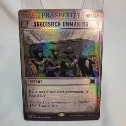 Anguished Unmaking MTG Breaking News Foil OTP NM Near Mint Fast Shipping - Image 1