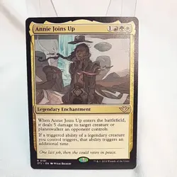 Annie Joins Up MTG OTJ Regular Art Non Foil NM Near Mint Fast Shipping Canadian - Image 1