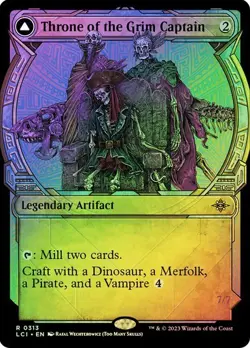 Throne of the Grim Captain Lost Caverns of Ixalan MTG Magic The Gathering - Image 1