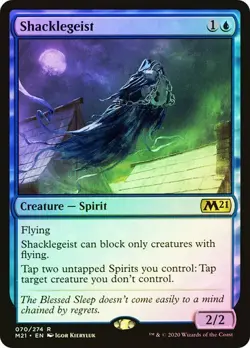 Shacklegeist Core Set 2021 Foil MTG Magic The Gathering - Image 1