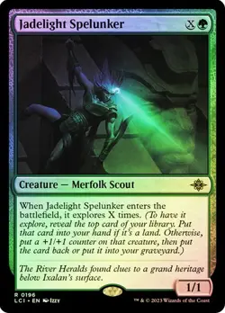Jadelight Spelunker The Lost Caverns of Ixalan MTG Magic The Gathering FOIL - Image 1