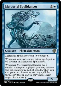 Mercurial Spelldancer Phyrexia: All Will Be One MTG Magic The Gathering - Image 1