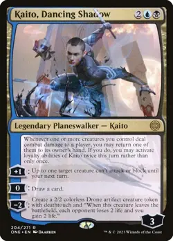 Kaito, Dancing Shadow Phyrexia: All Will Be One MTG Magic The Gathering - Image 1