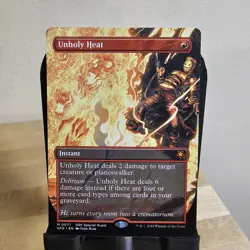 Unholy Heat - 71 - SPG - NM - MTG Magic the Gathering - Image 1