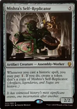223/269 MISHRA'S SELF-REPLICATOR RARE DOMINARIA MTG CARD - Image 1