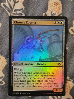 Chrome Courier FOIL (190/765) Modern Horizons 2 MTG Magic - Image 1