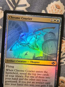 Chrome Courier FOIL (190/765) Modern Horizons 2 MTG Magic - Image 2