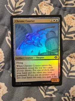 Chrome Courier FOIL (190/765) Modern Horizons 2 MTG Magic - Image 3