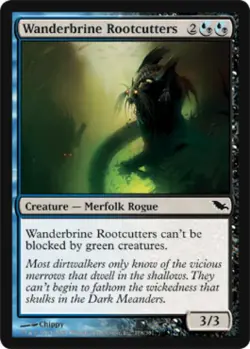 Wanderbrine Rootcutters -Foil Medium Play MTG Shadowmoor - Image 1