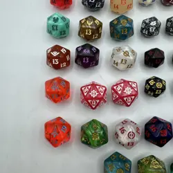 Lot Of 39 MTG Magic The Gathering Spindown Dice D20 - Image 5