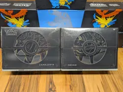 Pokemon Sword & Shield Zacian & Zamazenta ETB Plus Elite Trainer Box Set, Sealed - Image 1