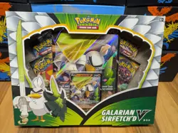Pokemon TCG Galarian Sirfetch'd V Box - Factory Sealed 820650807374 - Image 1