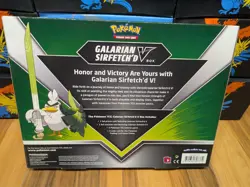 Pokemon TCG Galarian Sirfetch'd V Box - Factory Sealed 820650807374 - Image 2