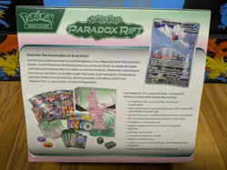 Paradox Rift Elite Trainer Box ETB Pokemon Center Exclusive Iron Valiant Sealed - Image 2
