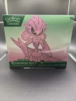 Paradox Rift Elite Trainer Box ETB Pokemon Center Exclusive Iron Valiant Sealed - Image 1