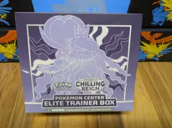 Chilling Reign Shadow Rider Pokemon Center Exclusive Elite Trainer Box - Image 1