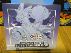 Chilling Reign Ice Rider Pokemon Center Exclusive Elite Trainer Box - Image 1
