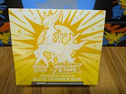 Sword & Shield Brilliant Stars Pokemon Center Exclusive Elite Trainer Box - Image 1