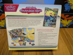 Paradox Rift Pokemon Center Exclusive Elite Trainer Box - Roaring Moon - Image 2