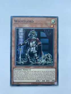YuGiOh! Wightlord OP27-EN008 Super Rare - Image 1