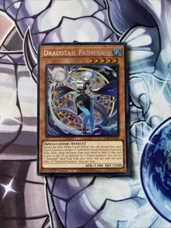 (JUSH) Yugioh! - Dracotail Faimena - Collectors Rare - JUSH-EN002 - 1st VLP - Image 1