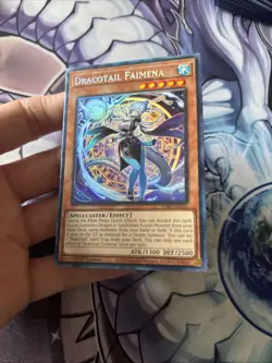 (JUSH) Yugioh! - Dracotail Faimena - Collectors Rare - JUSH-EN002 - 1st VLP - Image 4