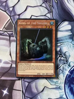 (JUSH) yugioh king of the swamp collector's rare jush-en046 VLP - Image 1