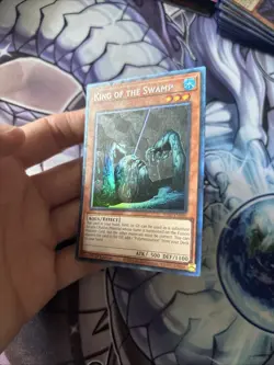 (JUSH) yugioh king of the swamp collector's rare jush-en046 VLP - Image 2