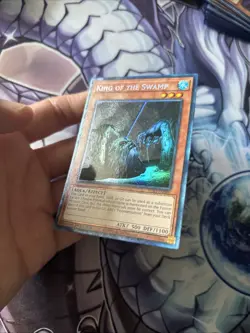 (JUSH) yugioh king of the swamp collector's rare jush-en046 VLP - Image 3