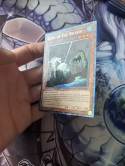 (JUSH) yugioh king of the swamp collector's rare jush-en046 VLP - Image 4