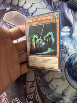 (JUSH) yugioh king of the swamp collector's rare jush-en046 VLP - Image 5