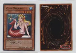 Cure Mermaid 1st Ed. YuGiOh Labyrinth of Nightmare #LON-041 2003 0hj7 - Image 3