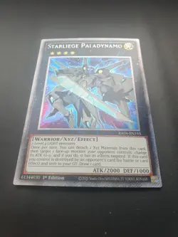 ⭐Yugioh | Starliege Paladynamo | NM | EN | Platinum Secret Rare | 1st | RA04⭐ - Image 2