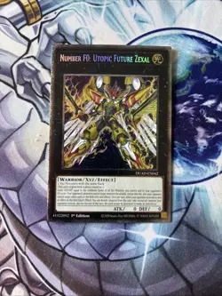 (DUAD) DUAD-EN042 Number F0: Utopic Future Zexal Starlight Rare YuGiOh! VLP - Image 1