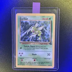 🔥 Scyther 26/64 🔥 Original Non Holo Rare Jungle Set Pokemon Card WOTC 1999 - Image 1