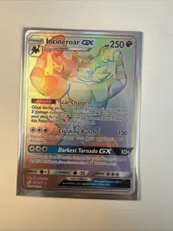 Incineroar GX Holo Card 188/181 Secret Team Up Edition - Image 1