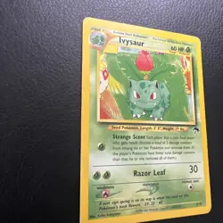 Ivysaur 5/18 Regular Southern Islands WOTC Pokemon Card TCG HP - Image 3