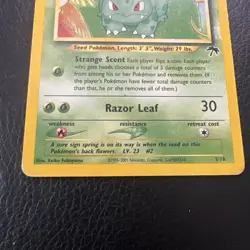 Ivysaur 5/18 Regular Southern Islands WOTC Pokemon Card TCG HP - Image 5