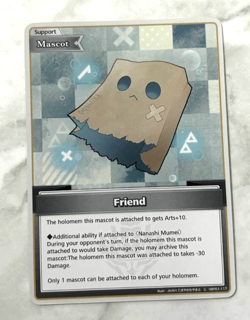 Friend Hololive Card Game Vol.1 ENGLISH Anime Trading Card - Image 1