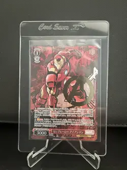 Weiss Schwarz Marvel Card Collection MAR/S89-032A AVGR Iron Man FOIL - Image 1