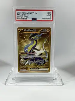 PSA 9 MINT Miraidon ex - 2023 POKEMON CARD SVI EN-SCARLET & VIOLET HYPER RARE - Image 1