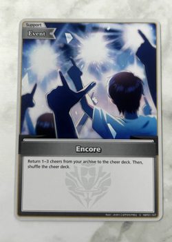 Encore Hololive Card Game Vol.1 ENGLISH Anime Trading Card - Image 1