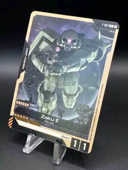 Zaku II (T-007) [Regular] (NM) - Gundam Card Game - Newtype Rising (ENG) - Image 3