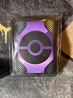 Pokemon Card Sleeves - Purple Pokeball - Trainer Toolkit 2022-65 Count Pack - Image 1