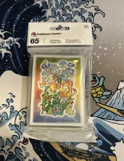 Pokemon TCG First Partner Power Card Sleeves X65 Pokemon Centre - Image 1