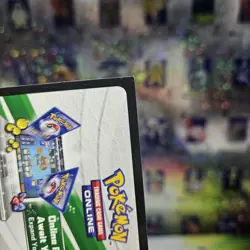 DOUBLE ERROR Pokemon Code Redemption Card SQUARE CUT / Misprint Code - Image 3