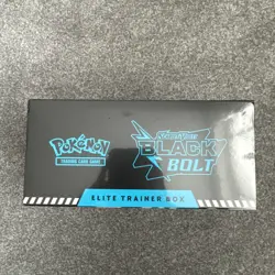 Pokemon TCG Black Bolt ETB Elite Trainer Box New Sealed In Hand - Image 2