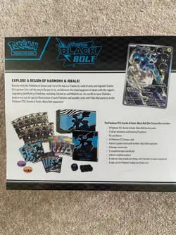 Pokemon TCG Black Bolt ETB Elite Trainer Box New Sealed In Hand - Image 2