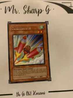 TURBORAKETE - 1. AUFLAGE ANPR-DE015 DEUTSCH Yu-Gi-Oh! CARD RARE KONAMI RARE 2009 - Image 2