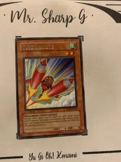 TURBORAKETE - 1. AUFLAGE ANPR-DE015 DEUTSCH Yu-Gi-Oh! CARD RARE KONAMI RARE 2009 - Image 3